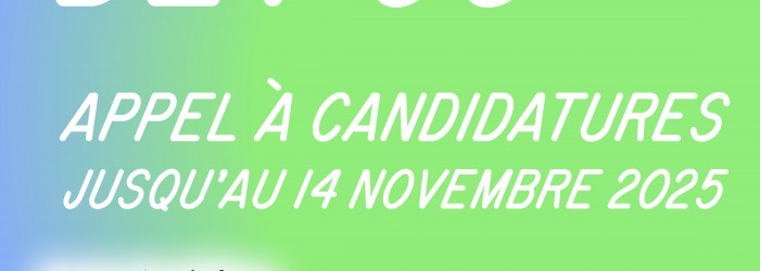 Appel à candidatures 2025/2026